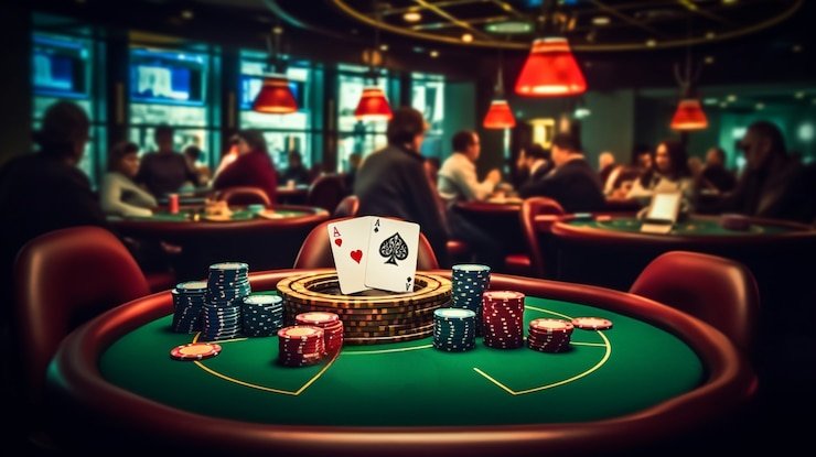 Papan Roulette dengan taruhan split