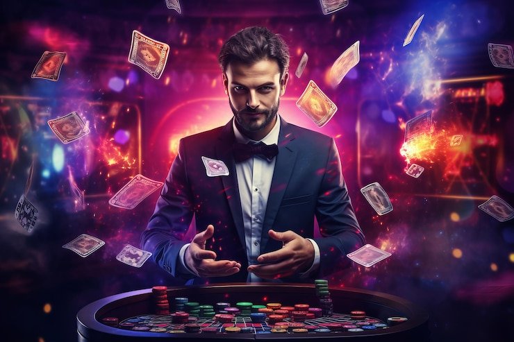 Dealer bersertifikat di studio harta138 Dealer profesional Teen Patti